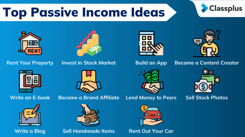 101 Passive Income Ideas to help you make more money in 2024